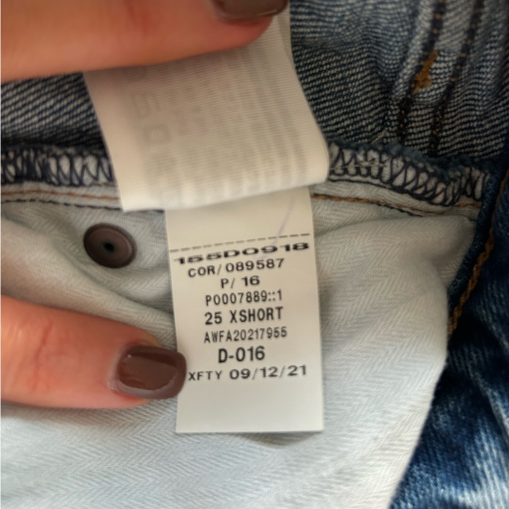 Abercrombie & Fitch Light Blue High Rise Jeans - Picture 4 of 5